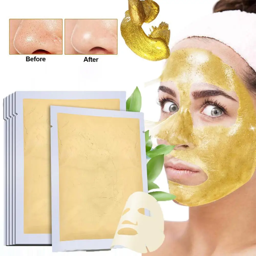 20 г Золотая маска-пудра для лица помогает уменьшить появление тонких линий и