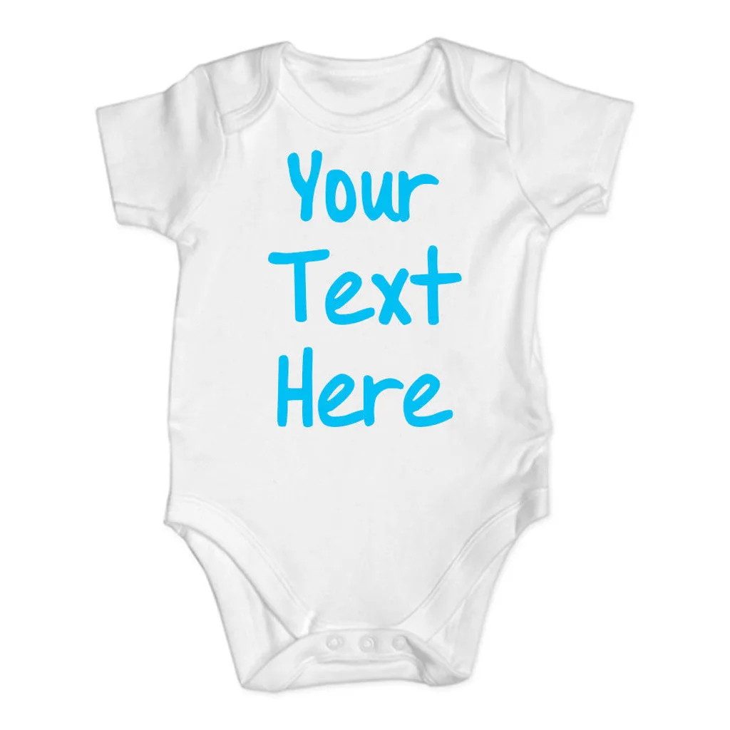 Детская одежда для новорожденных мальчиков и девочек персональный ваш текст