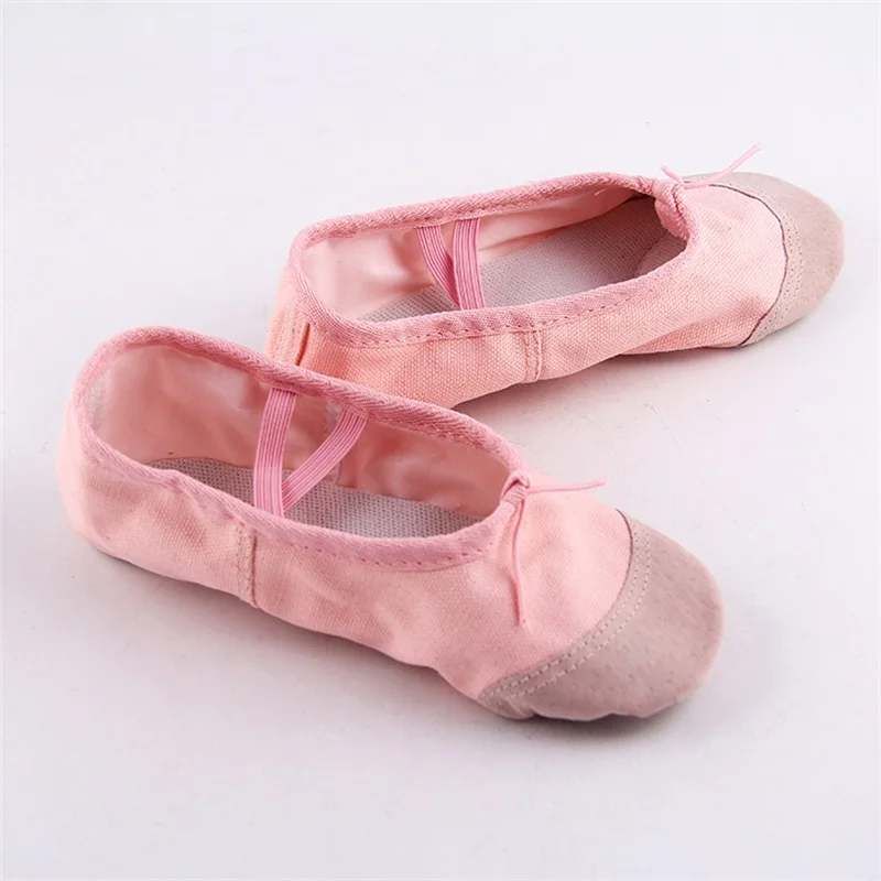 Children Girls Cotton Ballet Dance Shoes Slippers Gymnastics Baby Yoga Flats Kids Shoe Women Ballerina 22-30 | Спорт и развлечения