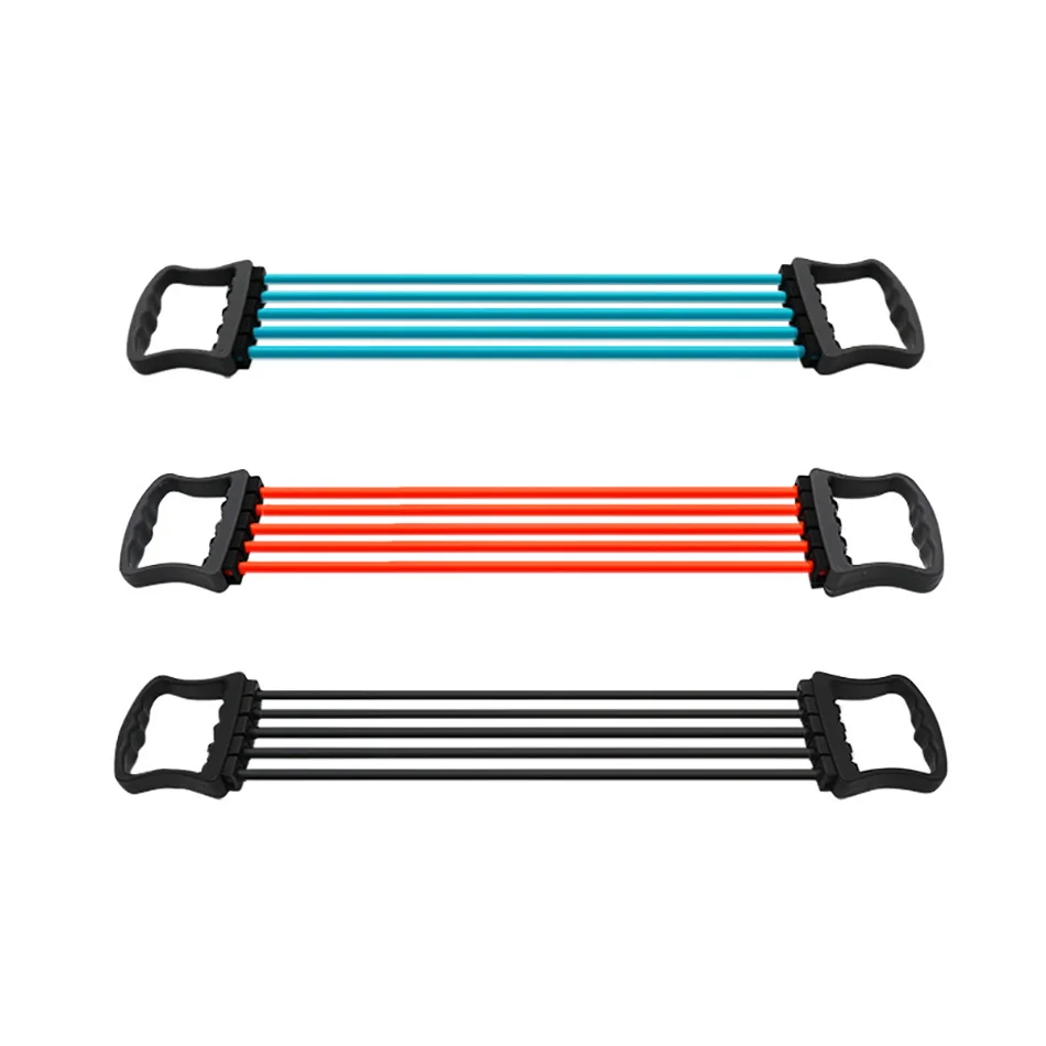 Йога фитнес сопротивление 5 латексная трубка весенние упражнения для груди