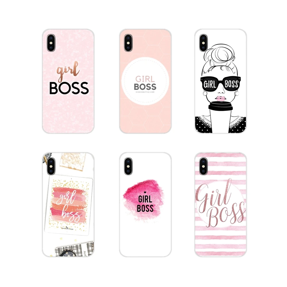 Аксессуары для телефона Boss Girl чехлы Samsung Galaxy A3 A5 A7 A9 A8 Star A6 Plus 2018 2015 2016 2017|Бамперы| |