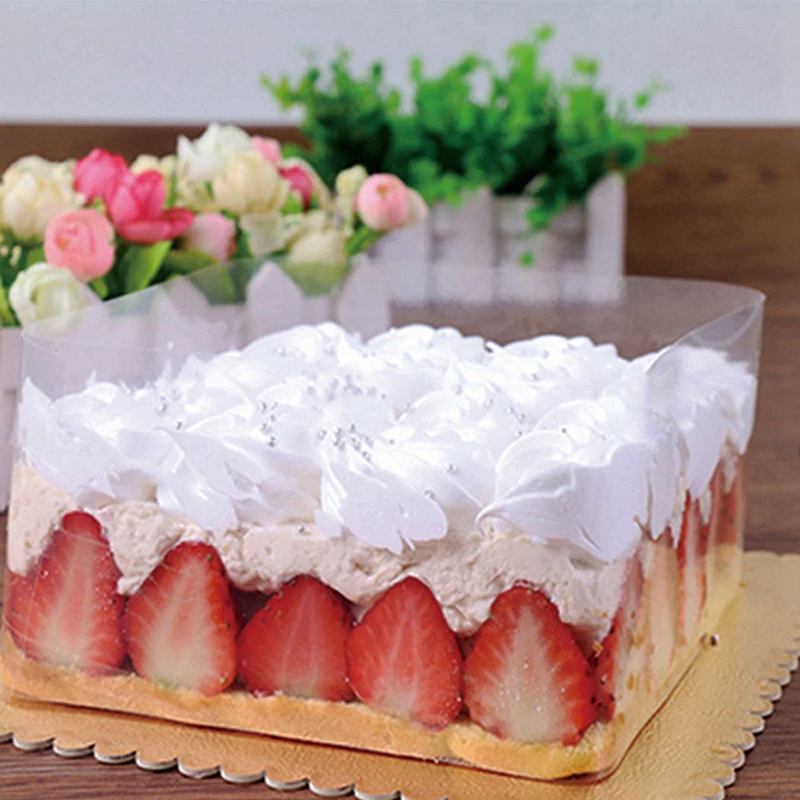 

1pc Roll Practical Mousse Cake Edge Wrap Dessert Surrounding Hard Cake Edges Band DIY Baking Packaging Decoration Tools