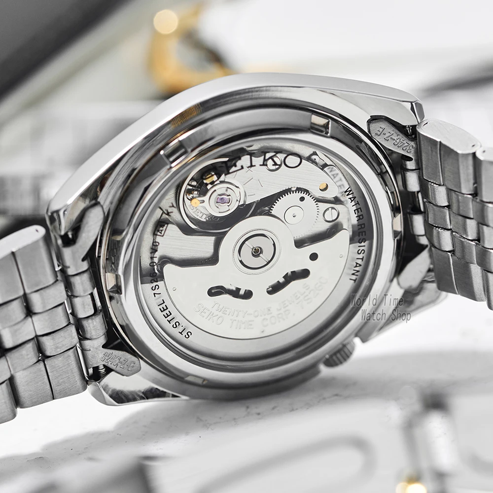 Часы seiko мужские автоматические брендовые водонепроницаемые спортивные