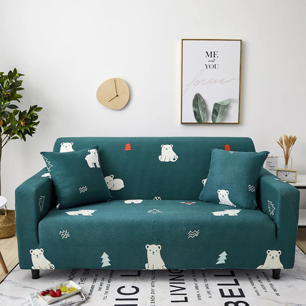 Thumпостельные принадлежности чехол для дивана с рисунком собаки 3 сиденья милый