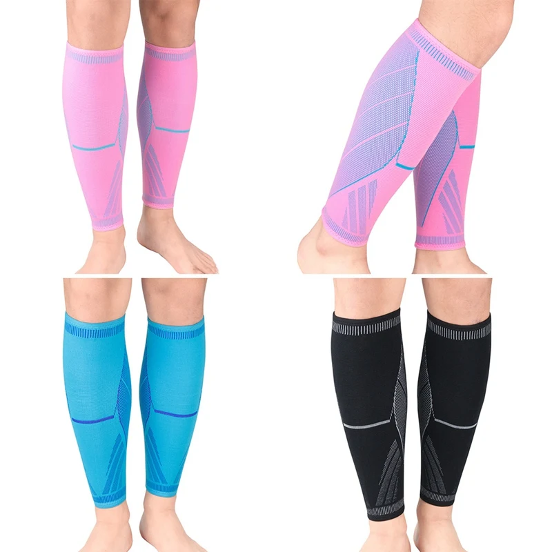 1pcs Running Athletics Compression Sleeves Leg Calf Shin Splints Elbow Knee Pads Protection Sports Safety Unisex | Спорт и