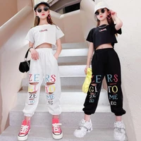 teenagers girl sets 2021 summer school outfit kids clothestracksuit teen birthday clothing children sleeveless shirt pant 10 12