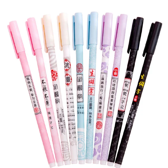 Оптовая продажа гелевая ручка Новые Редкие слова выдающаяся Студенческая