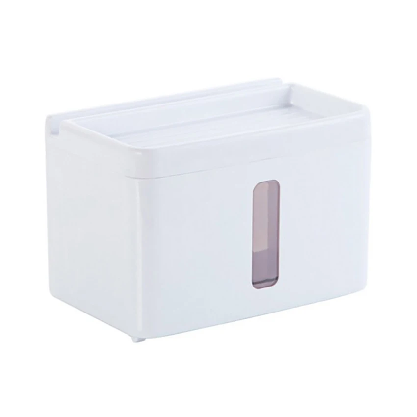 Punch-free Toilet Tissue Boxes Sanitary Napkin Box Bathroom Toilet Paper Holders Storage Rack Paper Shelf Kitchen Tissue Case
