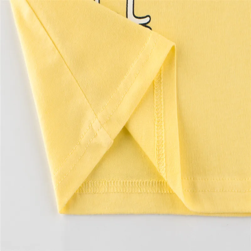 

New Arrival Summer Animals Print Baby T shirts Fashion Cotton Boys Girls Tops