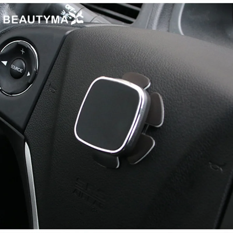 Автомобильный держатель на руль магнитный автомобильный для телефона хороший