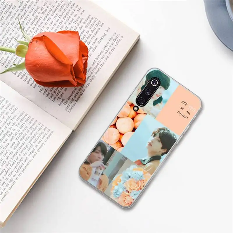 

Jungkook kpop boy fashion Phone Case For Xiaomi Redmi note 7 8 9 A t k30 max3 9 s 10 pro lite