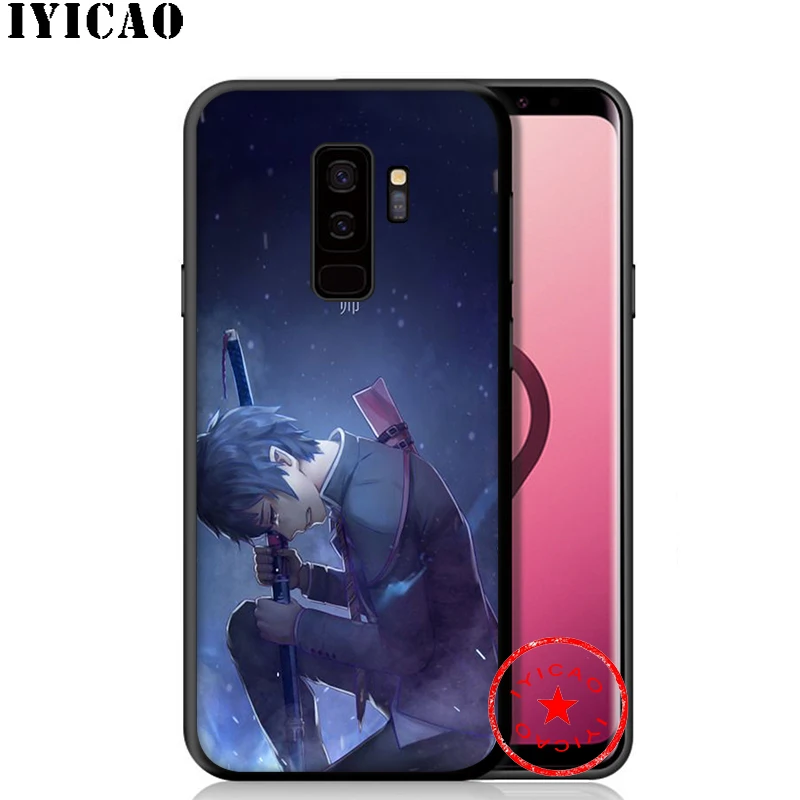 IYICAO синий Exorcist аниме мягкий чехол для samsung Galaxy S10e S10 S9 S8 Plus S6 S7 Edge Note 10 9 8 TPU |