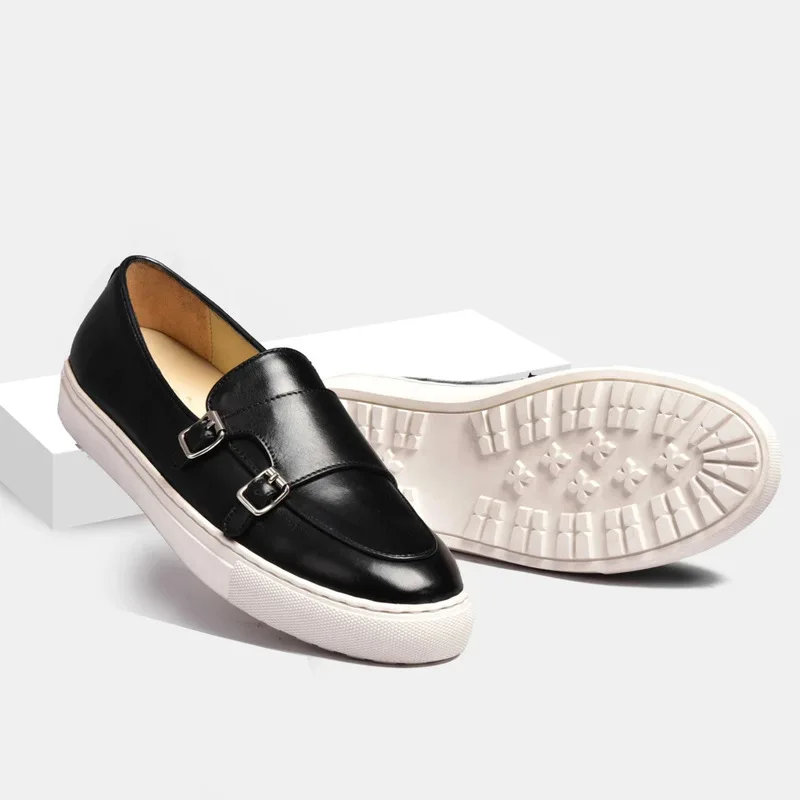 

2022 Spring And Autumn New Round Toe Flat Bottom Retro Casual All-Match Men's Fashion Men's Sneakers
