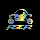 Цветная Автомобильная наклейка RZR, Веселый виниловый Стайлинг автомобиля, наклейки для автомобиля, Декор