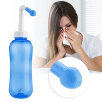 500ml child adult nasal rinse cleaner irrigation nasal wash bottle nose care toolblueallergic rhinitis neti pot clean the nose
