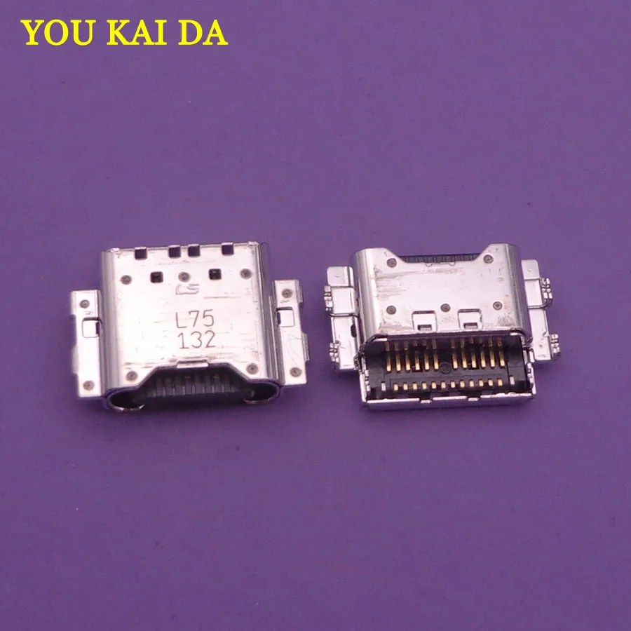 10 шт./лот разъем USB для зарядки док станции Samsung Galaxy Tab A 5 T590 T595 T597|Соединители| |
