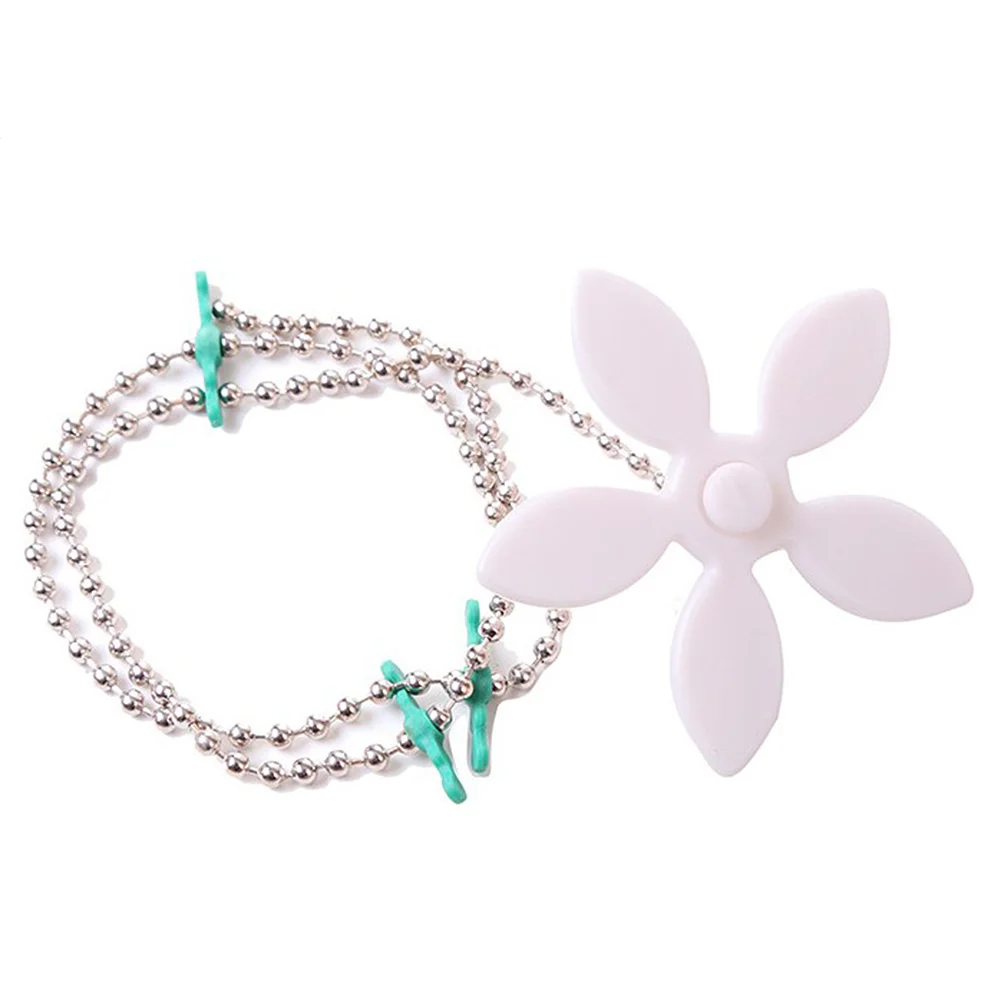 Hot Kitchen Sink Pipeline Cleaning Hook Article Bathroom Sewer Hair Cleaner Small Flower Chain Anti-Blocking Drainage Tool | Дом и сад