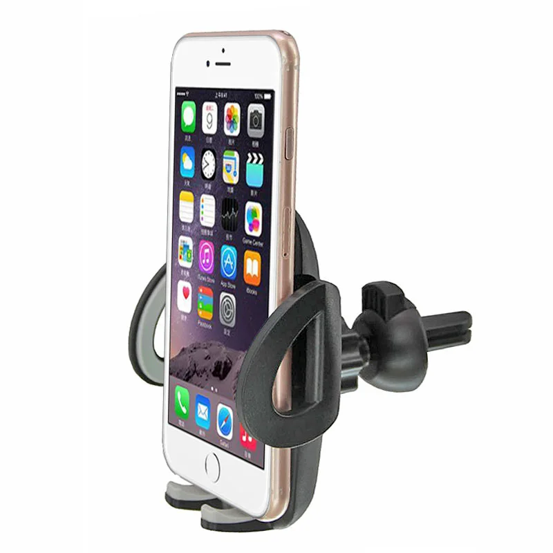 

Universal Mobile Phone Car Holder Air Vent Clip Mount Stand No Magnetic Smartphone Support Cell Phone Holder For iPhone 12 11 XS