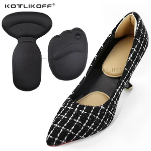 1 комплект стельки для передней части стопы, губчатые прокладки и Т-образные стельки, стельки для обуви на высоком каблуке, очень мягкая вставка, защита от скольжения стопы