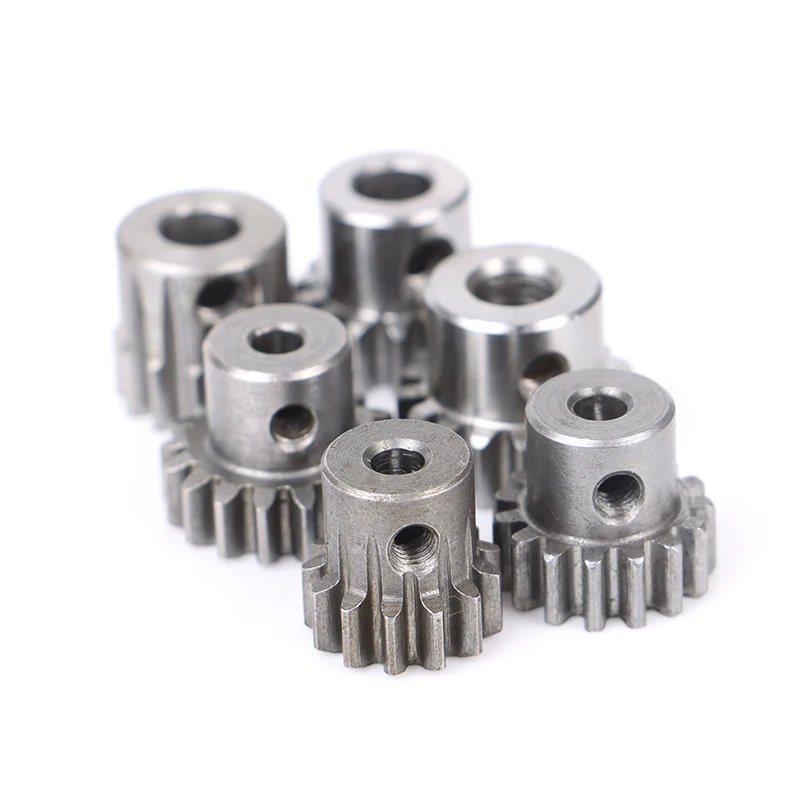 

32P Сталь Металлическая Цилиндрическая шестерня 13 15T 17TMotor зубчатое колесо для Traxxas Slash 4X4