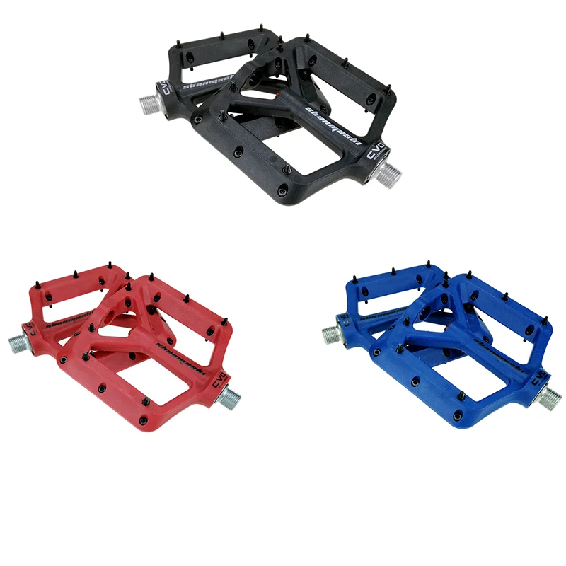 

Shanmashi Mountain Bike Pedal Mtb Pedals Bmx Bicycle Flat Pedals Ultralight Accessories