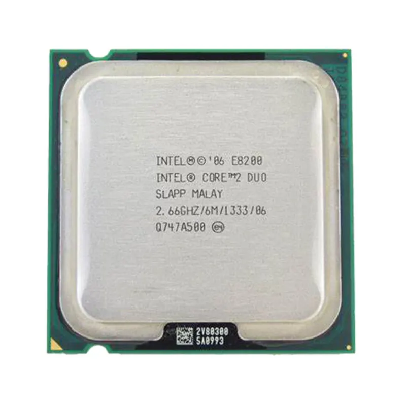 

Pulled Core E8200 CPU 2.66GHz 6MB 2 Core 2 Threads LGA775 Processor