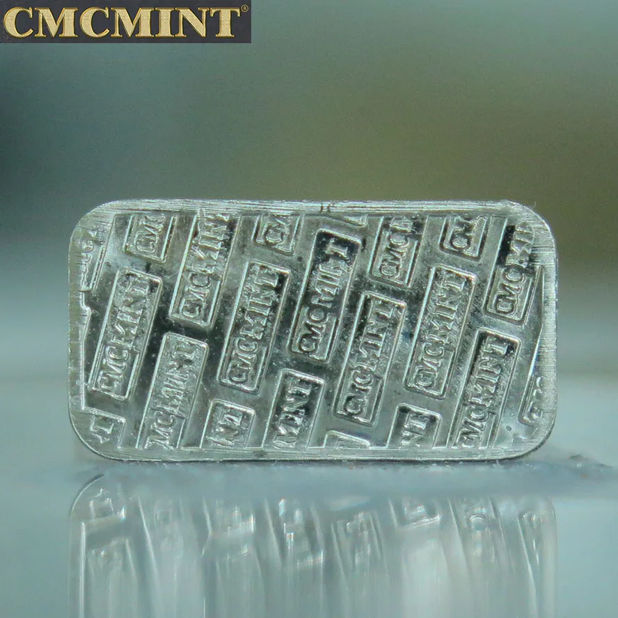 Немецкий Серебряный буйвол бар слитка мята 1 г Соединенные Штаты Америки копия