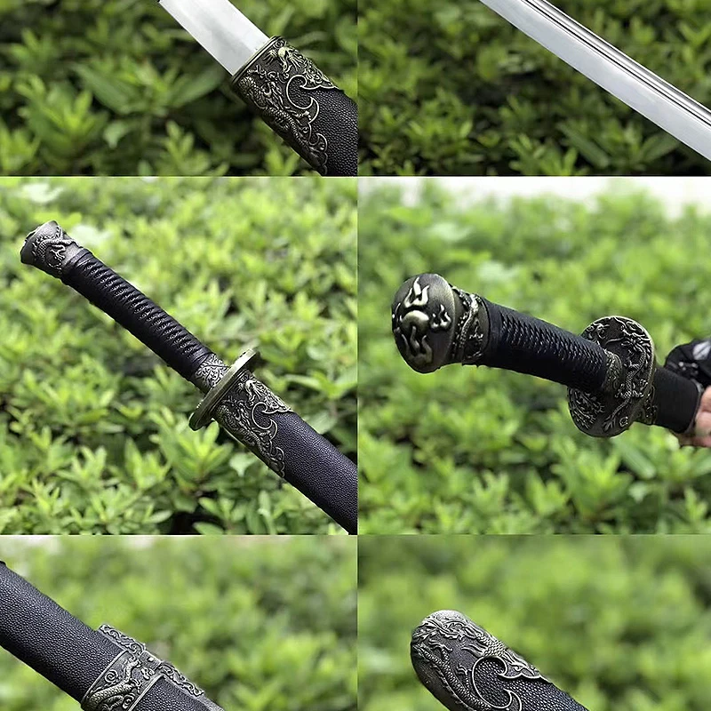 

Postage-free outdoor combat preparation big sword Tatsu Yamashiro powerful very sharp high manganese steel blade whole Tang Dyna