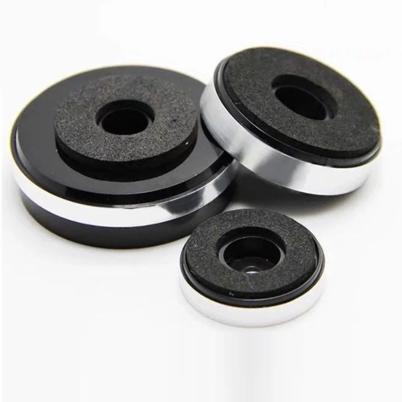 

1set Shock Absorption Damping For Audio Stereo Speakers Amplifier Feet Pad