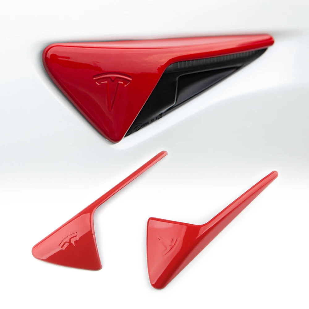 

Suitable for Tesla Model 3 Y S X Model3 ABS carbon fiber style side camera protective cover