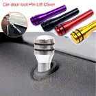 Алюминиевая ручка замка двери автомобиля, 2 шт., тяговые штифты, подъемник для Skoda Octavia A5 A7 Kodiaq Superb 2 Rapid Fabia 1, Porsche 911, Cayenne, Macan