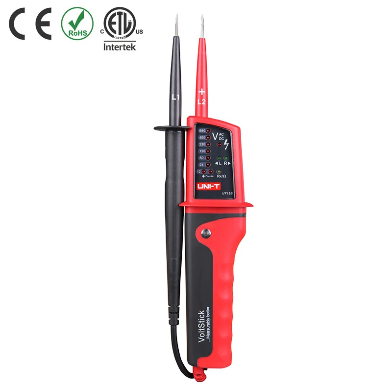 Цифровой водонепроницаемый фонарь UT15B многофункциональный светодиодный