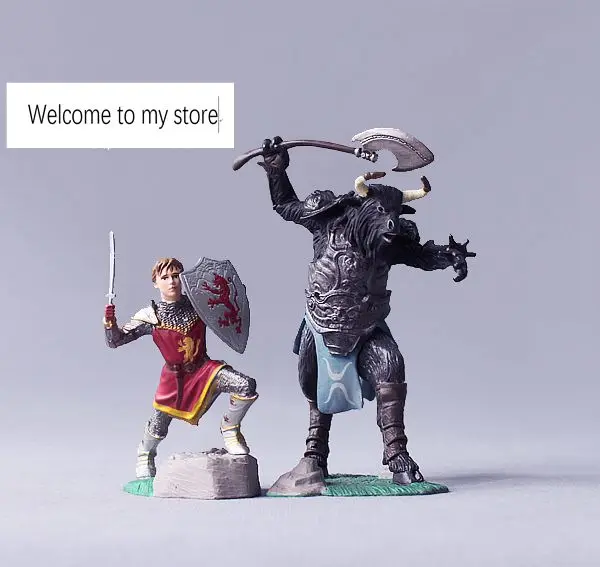 Фигурка из ПВХ Модель Питер и Таурен 2 шт./компл. | Игрушки хобби