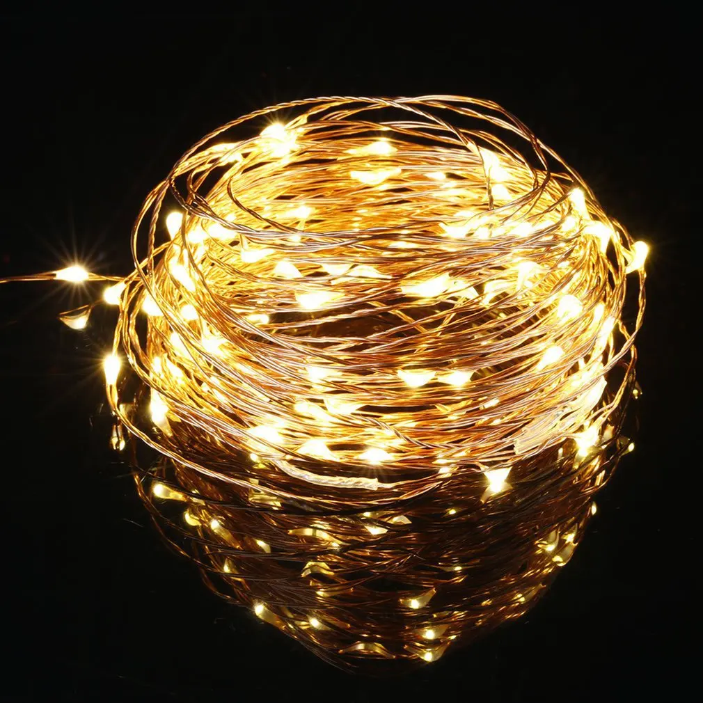 

120 LED 12m LED Light String DC Plug + LED Controller In Christmas Decoration Company Crafts Gifts Garden Decoration