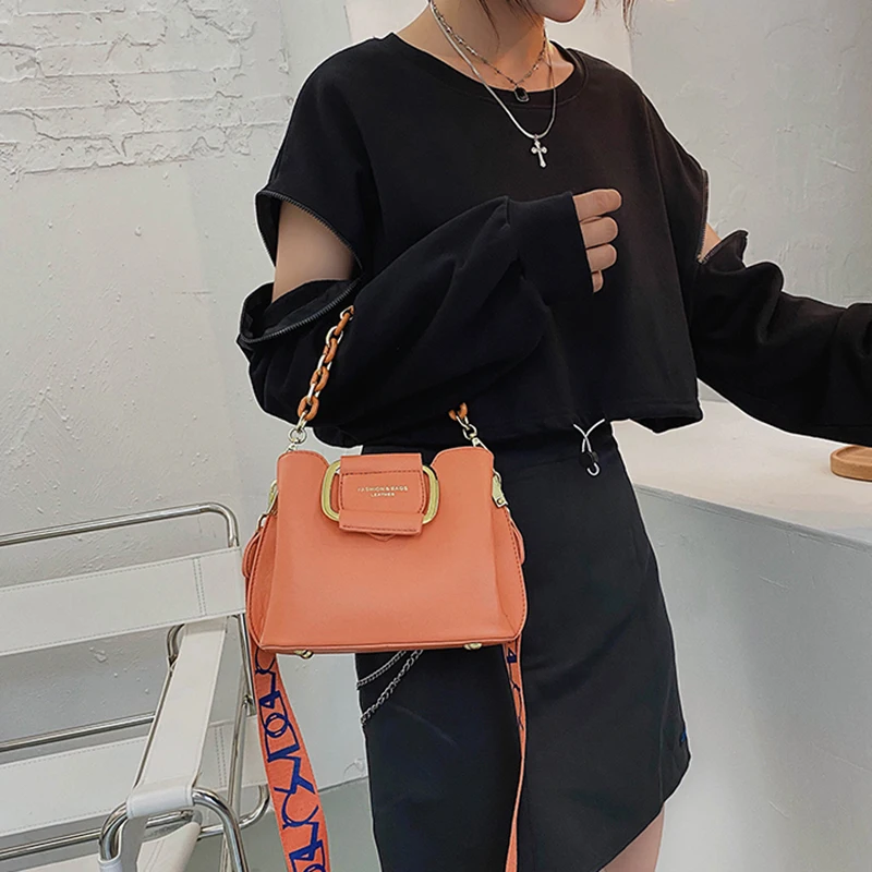 2021 Women's One-Shoulder Handbag PU Leather Quality Messenger Casual Fashion Classic Women's Bag Messenger Handbag