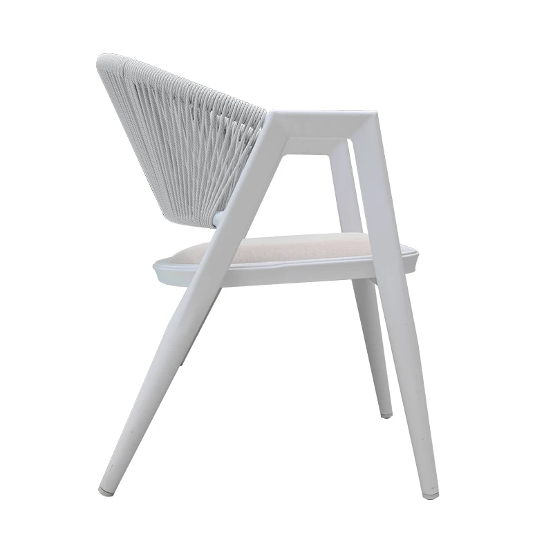 

Уличный ротанговый стул zq, для двора, отдыха, журнального столика и стула для балкона, уличный садовый водонепроницаемый стул с защитой от с...