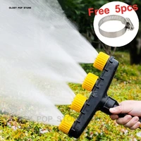 agriculture garden atomizer watering irrigation shower nozzles sprinklers tool lawn adjust sprayers supplies 36 holes home tool