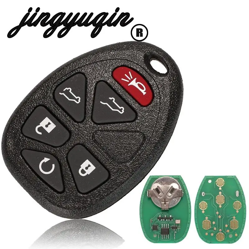 

Jingyuqin 315 МГц Дистанционный Брелок Для Buick Enclave Cadillac Escalade SRX Suburban Tahoe Traverse GMC Acadia Yukon Satur...