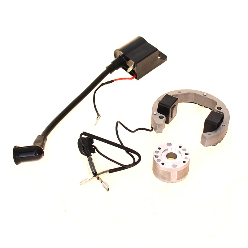 Катушка зажигания мотоцикла статор маховик в комплекте замена магнита для 50 SX 50cc