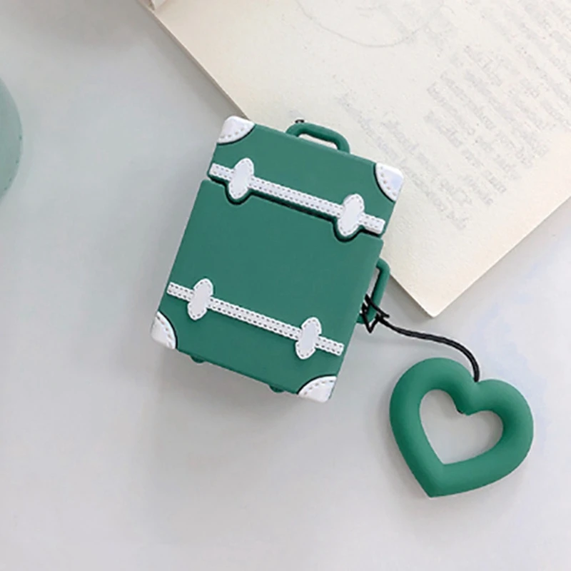 Retro Suitcase Bluetooth Headset Cover for Apple | Электроника