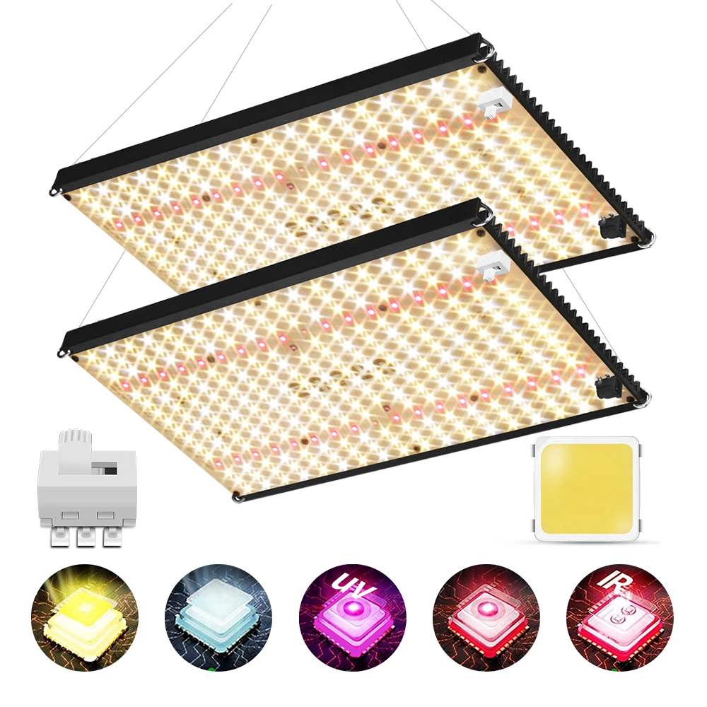 EnFun 240W Led Grow Light Phytolamp For Indoor Gardening Plant Hydroponics Seeds Quantum Full Spectrum Board Samsung Lm301b