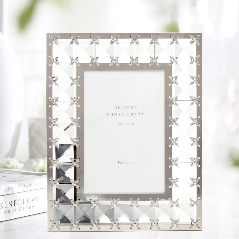 LASODY акриловая фоторамка украшение для дома с жемчугом 4x6 дюймов рождественский