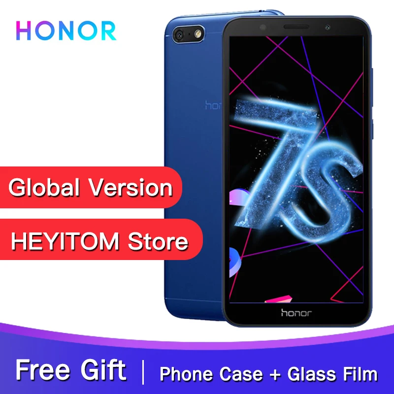 Смартфон Honor 7S MT6739 четырёхъядерный 13 МП 3020 мАч аккумулятор 5 45 &quot 18:9 экран 2 ГБ 16