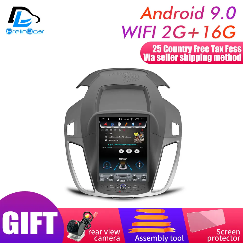 WIFI 2G16G An9.0 4G Lte 32G rom Вертикальная android система Мультимедиа Видео Радио плеер для ford escape kuga 2013- C-MAX Навигация стерео - Цвет: WIFI 2G16G An9.0