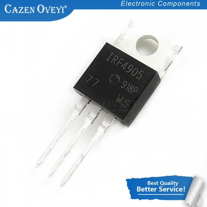 10pcs/lot IRF4905 TO-220 In Stock | Электронные компоненты и принадлежности