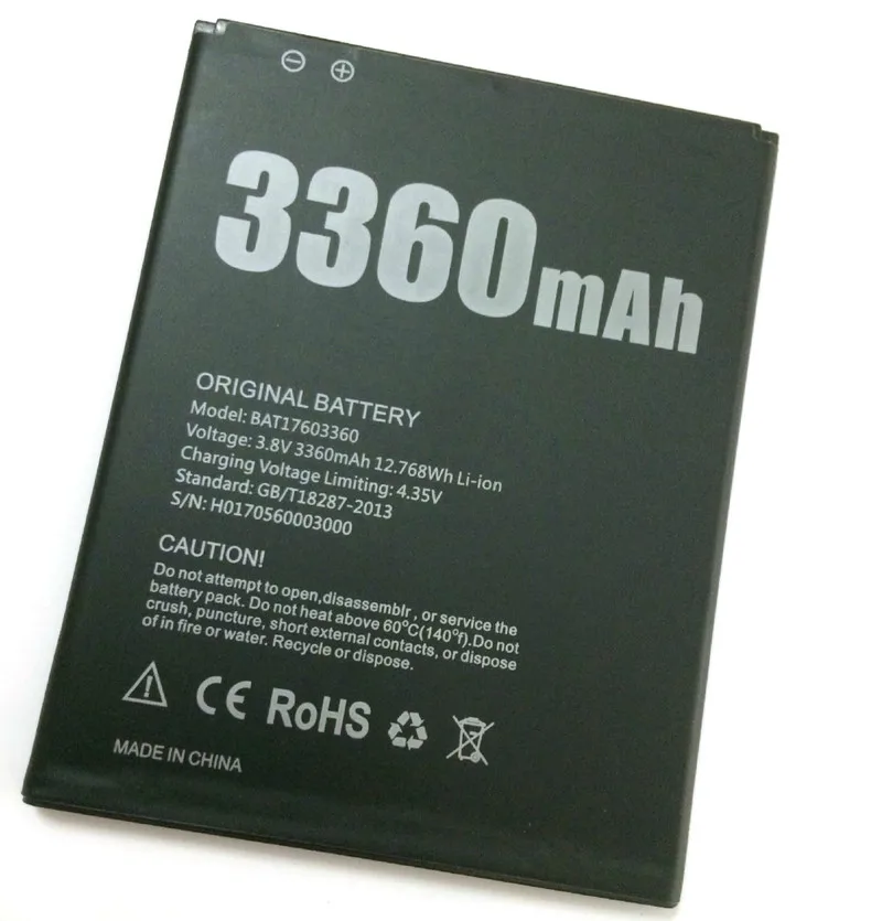 

Аккумулятор 3360mAh BAT17603360 для сотового телефона Doogee X10