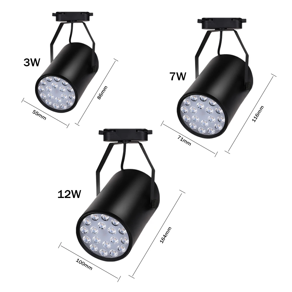 7W 12W светильник современный Led гибкий угол регулируемый магазин одежды галерея