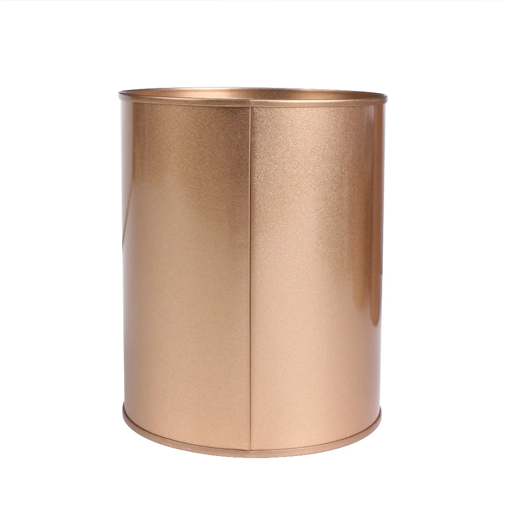 Железный розовое золото нордический резервуар для хранения посадочный горшок