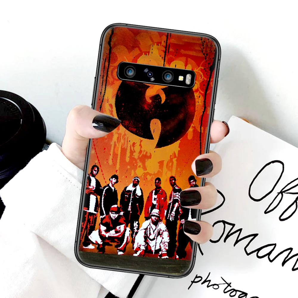 

WU-TANG CLAN Hip Hop Band Phone Case For Samsung Galaxy Note S 8 9 10 20 Plus E Lite Uitra black Bumper Fashion Prime 3D Coque
