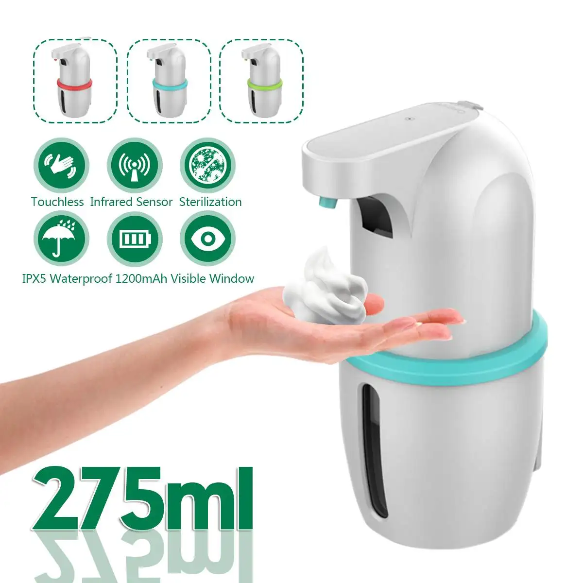 

Автоматический диспенсер для мыла сенсорный диспенсер для мыла и обладает ИК-датчиком движения Сенсор мыльный диспенсер для посуды Кухня В...